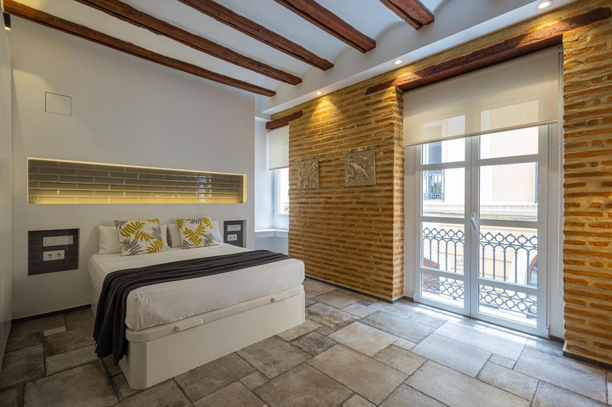 Florit Flats - Center Modern 1Br 2Bth Terrace Wi-Fi Ac Apartment Valencia Ngoại thất bức ảnh