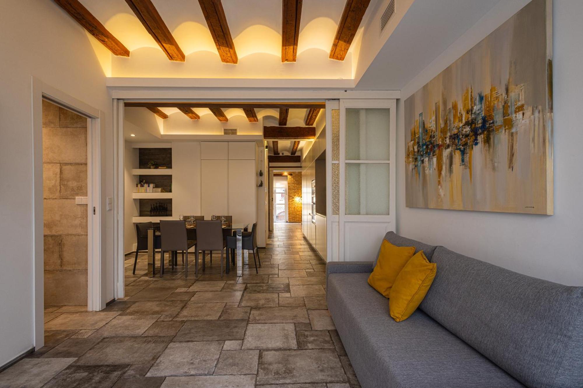 Florit Flats - Center Modern 1Br 2Bth Terrace Wi-Fi Ac Apartment Valencia Ngoại thất bức ảnh