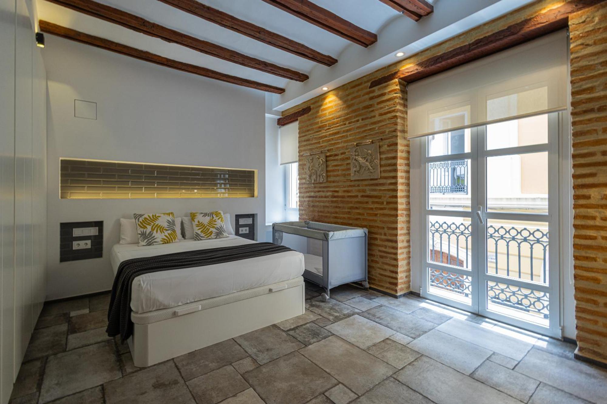 Florit Flats - Center Modern 1Br 2Bth Terrace Wi-Fi Ac Apartment Valencia Ngoại thất bức ảnh