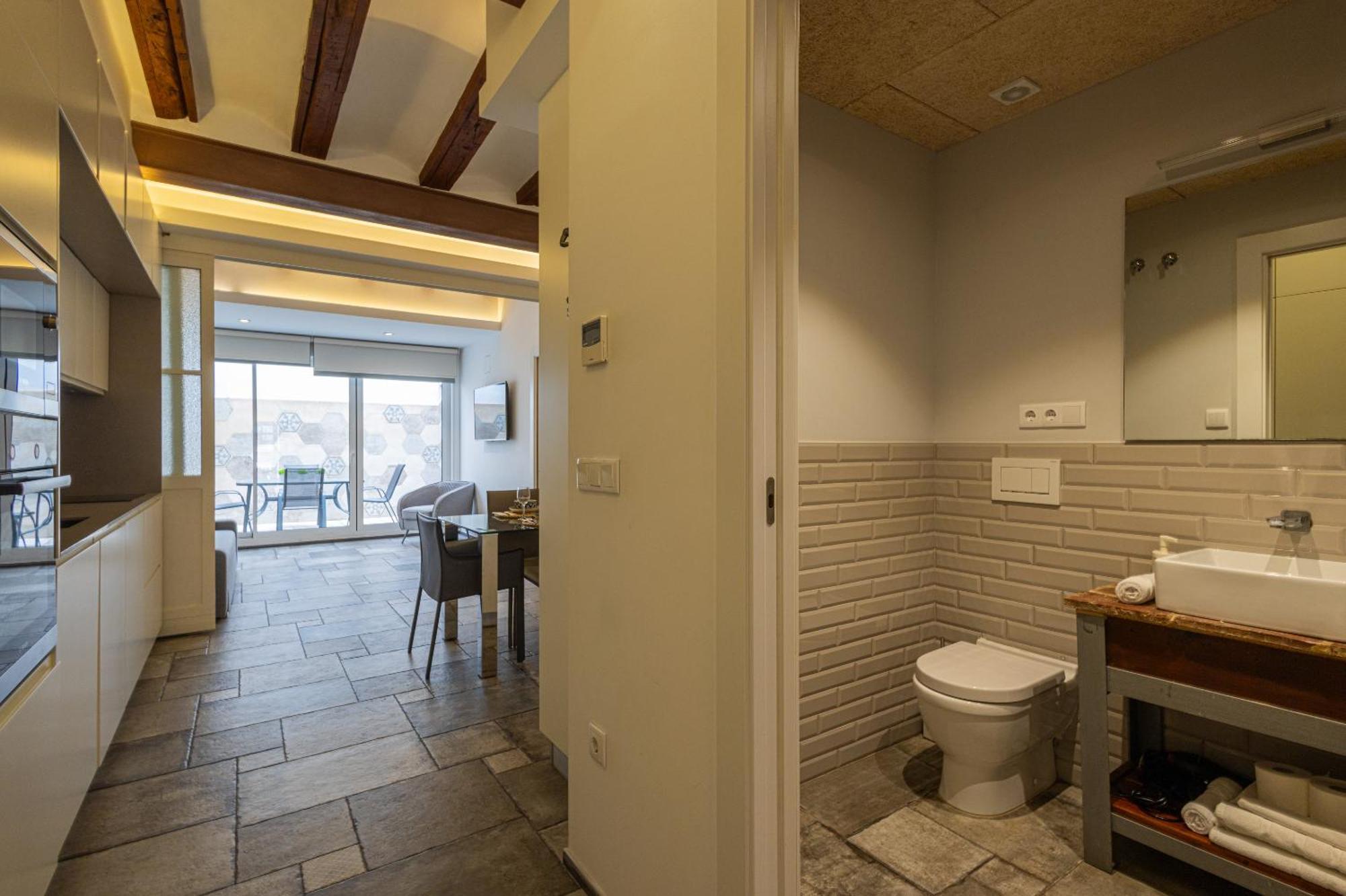 Florit Flats - Center Modern 1Br 2Bth Terrace Wi-Fi Ac Apartment Valencia Ngoại thất bức ảnh