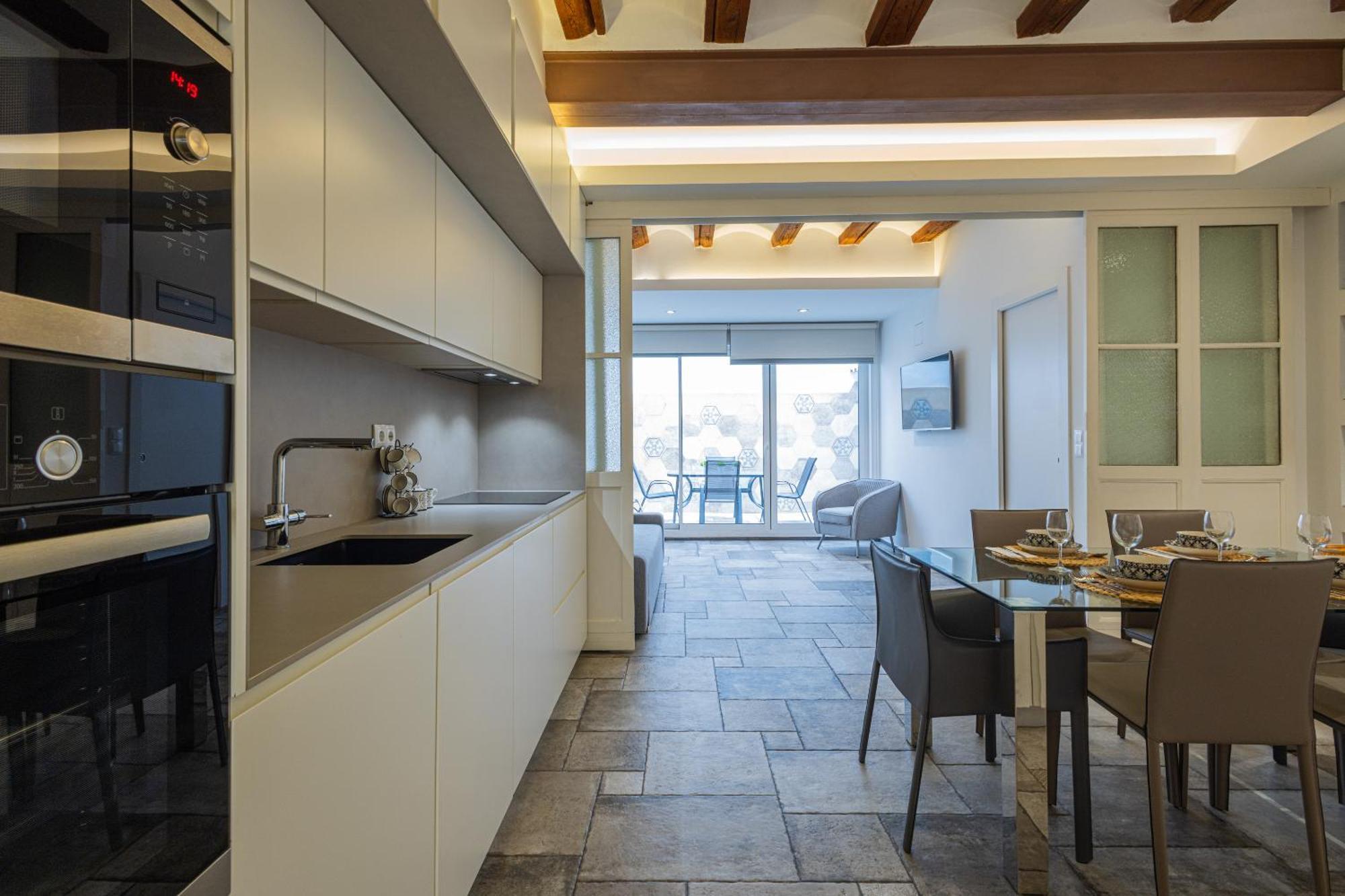 Florit Flats - Center Modern 1Br 2Bth Terrace Wi-Fi Ac Apartment Valencia Ngoại thất bức ảnh