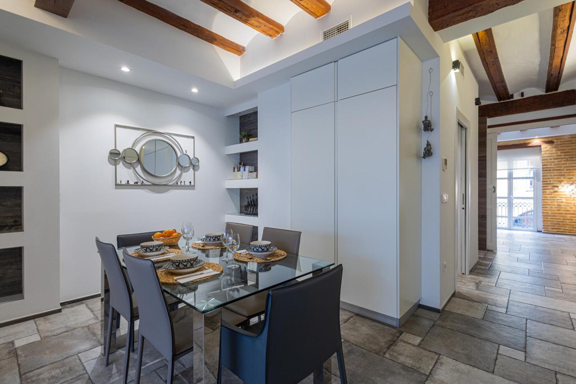 Florit Flats - Center Modern 1Br 2Bth Terrace Wi-Fi Ac Apartment Valencia Ngoại thất bức ảnh